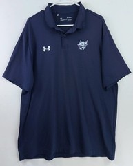 Under Armour x Saint Thomas University STU Bobcats Men’s XL Blue Dry Polo Shirt