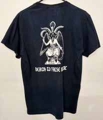 Deadguy Shirt M Death To False Metal Baphomet Pentagram Hardcore Punk Metal 90s