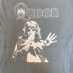Queen Freddie Mercury Graphic T-Shirt Large Comfort Colors Green Rock Ba
