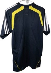 Adidas 2010 Climacool 1023307 Blue/Yellow Mens 100% Polyester T-shirt Top Small