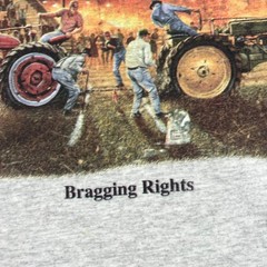 VTG DAVE BARNHOUSE T-Shirt Adult XL Common Ground Tractor Farm Earth Tones 90s