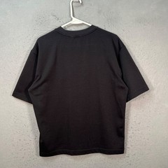 Uniqlo U Airism Mens Size Small Oversized Black T-Shirt Cotton Blend