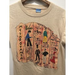 1982 The B-52’s Mesopotamia Band Remake tee 2 sided Sand T shirt NH25729