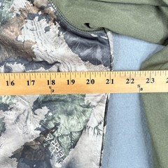 Habit Shirt Mens Medium Camouflage Scent Factor Mossy Oak 1/4 Zip Pullover