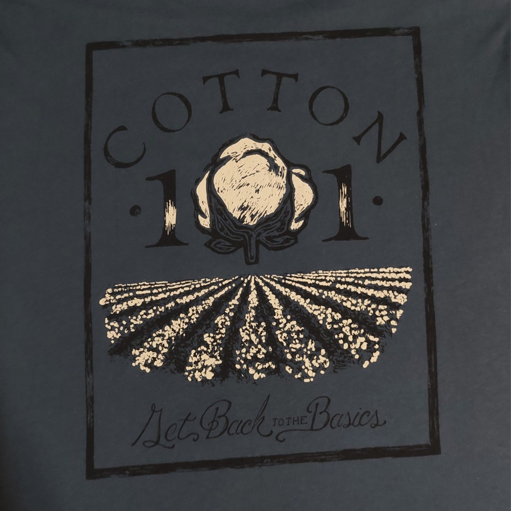 Cotton 101 Graphic Tee – “Get Back to the Basics” Design