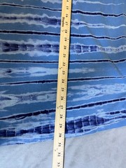 Vintage Hang Ten Men’s XL T-Shirt Blue Tie Dye Striped Single Stitch Surf Skate