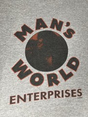 2007 Supreme RIP James Brown Man’s World Enterprises T-Shirt Gray Large Tee 07 L