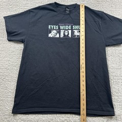 Gildan Shirt Mens L Black Eyes Wide Shut Movie Graphic Tee Cotton Heavyweight