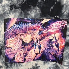 RWBY Ice Queendom Hiroyuki Asada Tie Dye Graphic T-Shirt Medium