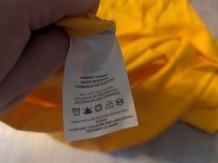 Nike The Art Of The Sport T Shirt Yellow Mens Medium NWT