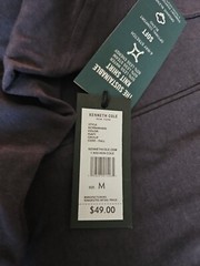 NWT Kenneth Cole Men’s Slim Fit Techni-Cole Stretch 2 Button T Shirt Navy Medium
