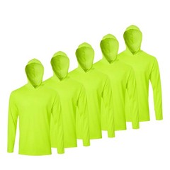 LeeHanTon Mens Long Sleeve Hoodie Shirts Fashion Quick Dry Cooling T-Shirts f…