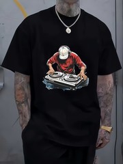 Men’s Trendy Graphic T-Shirt Casual Streetwear Sport Fitness Outdoor Tee