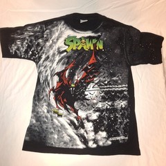 Vintage Spawn Movie Merch T-Shirt 1997 All Over Full Print Men’s Large Rare