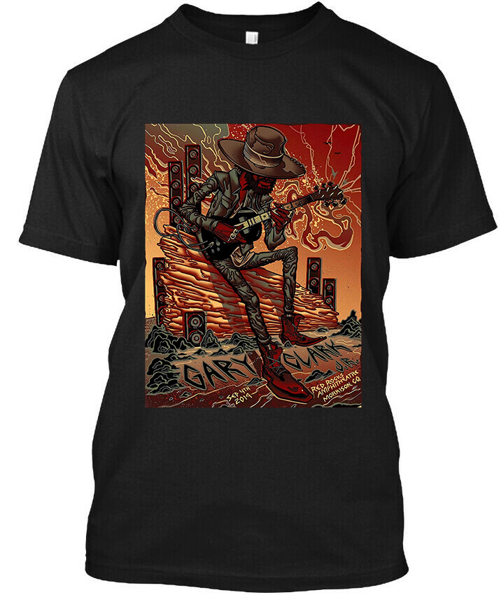 NWT Gary Clark Jr. Red Rocks Park Amphitheatre American Music T-Shirt Size S-4XL