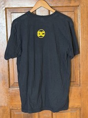 VTG SUPERMAN DOOMSDAY CLOCK BLACK T-SHIRT SIZE XL 2001 DC Comics Extra Large