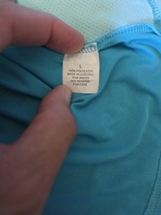 BCG Men’s T-Shirt Athletic Performance Top Aqua/Turquoise Dark L