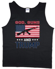 Mens Tank Top Graphic Tee Trump 2020 2nd Amendment Sleeveless Muscle Shirt