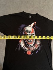 Way To Celebrate Killer Monster Clown T Shirt Graphic Print Black Men Large