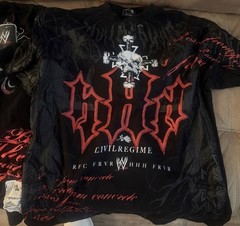civil regime shirt wwe Triple H size small nwt