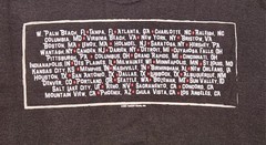 Vtg 2001 James Taylor Pullover Tour Double Sided Concert T-Shirt XL As Pictured