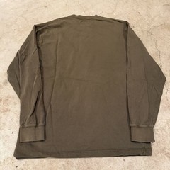 Vintage Abercrombie And Fitch Long Sleeve Tshirt Mens Medium Olive Green Faded