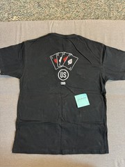 Kith Just Us Ace Of Spades Cards Shirt Size XL Used Vintage Black