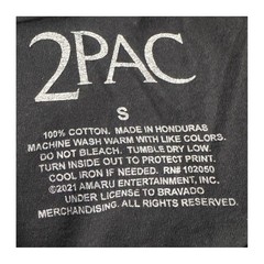 Retro 90s Y2K Alt Urban Streetwear Hip Hop West Coast Rap Music Tupac T-Shirt S