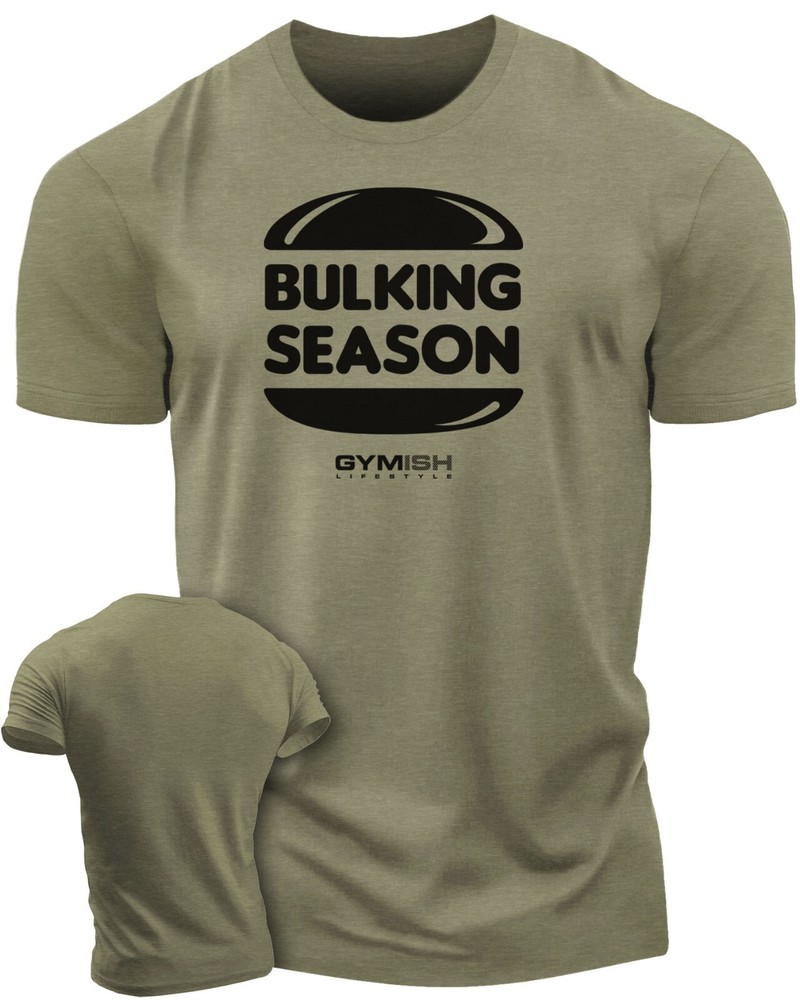 060. Bulking Season Workout T-Shirt