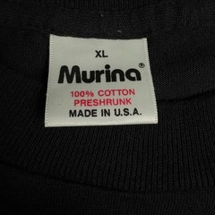 Vintage Aftershock T-Shirt XL Black Murina USA Single Stitch Liquor Promo Tee
