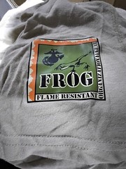 USMC Marine FROG Flame Resistant Base Layer Thermal Top Long Sleeve -Size L