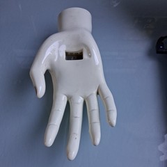 Medicom Toy UNDERCOVER × P.A.M. Skull & Hand Lamp White Limited
