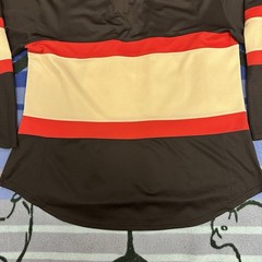 Vintage Thunderbird Blackhawks Hockey Jersey Men’s L/XL Frank Ocean Alpha Sig