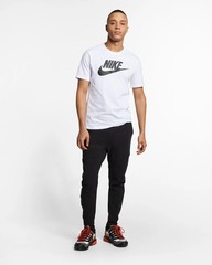 Nike SportSwear, Men’s Logo Printed T-Shirt – White, Black