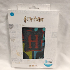 Mens Harry Potter Hogwarts Shield Crest Shirt Size S Small AT&T Exclusive NIB