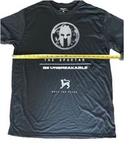 Spartan T- Shirt -The way of the Spartan – Be Unbreakable – Race Unisex XL