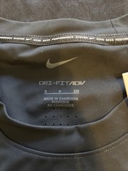 Nike Dri-FIT ADV A.P.S. Mens Fitness Top DQ4818-010 BLACK Size Small