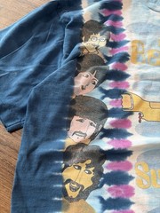 Liquid Blue Beatles Awesome YELLOW SUBMARINE T-Shirt XL Preowned All Over Print