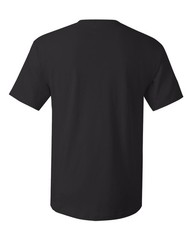 HANES CREW NECK T SHIRT BLACK 5280 SIZE XL PACK OF 4