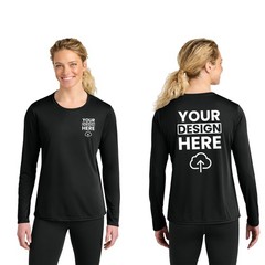 Custom Printed A4 Womens Cooling Performance Long Sleeve Tee Gift For Him S-3XL