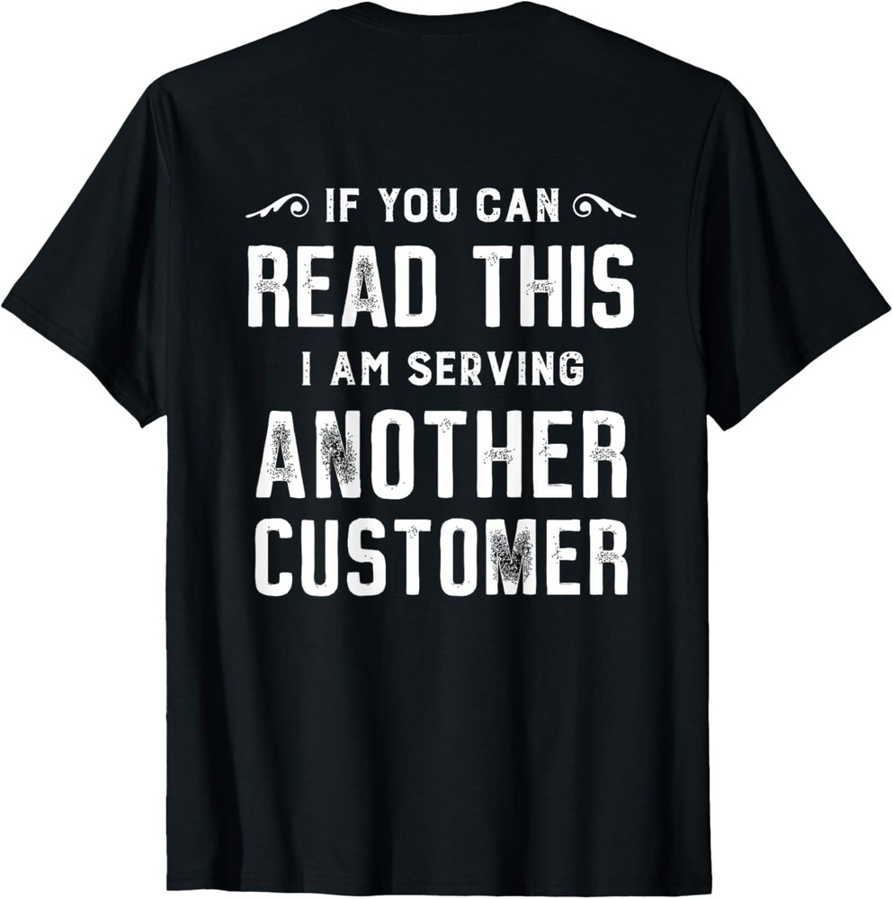 Bartender Funny Sarcastic Quote Bartending Gift on Back T-Shirt