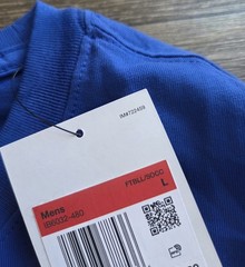NWT Nike Soccer Total 90 T90 Logo T-Shirt Mens Size Large Blue IB6032-480