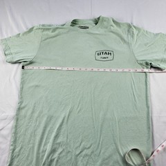 State of Mine Utah Tee Light Green Large “The Beehive State” minor stains