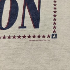 Vintage 1995 Genuine All American Antique Person Stars Stripes T-Shirt – Size XL