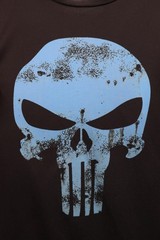 Under Armour x Marvel Mens XL HeatGear Compression The Punisher Skull T-Shirt