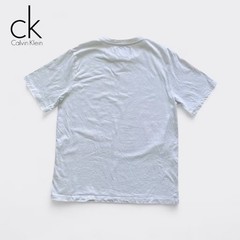 Calvin Klein Jeans Andy Warhol Portrait Graphic T-Shirt White Size L Rare