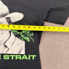 Vintage Hanes Fifty Fifty T Shirt Mens M(38-40) Black George Strait Entertainer