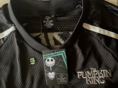 Disney xShoe Palace Nightmare Before Christmas GLOW IN THE DARK Jack Jersey L/XL