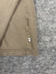 James Perse Standard Shirt Mens 4 Taupe Crew Neck Cotton Long Sleeve Made in USA