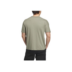 adidas Wuji Jacquard T-Shirt, Pure Color, Round Neck, Sports Casual, Short